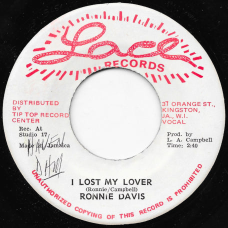 I Lost My Lover / Chapter Two Dub