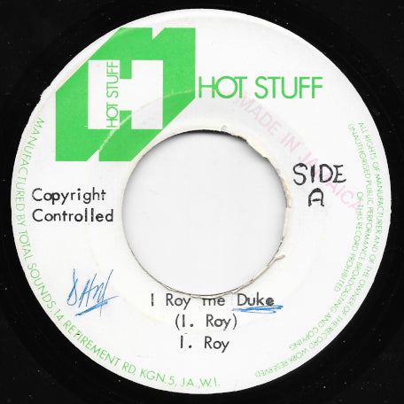 I Roy The Duke / The Dub Duke