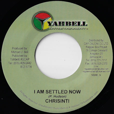 I Am Settled Now / Fire And Rain Inst