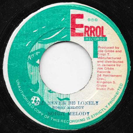 I'll Never Be Lonely / Never Be Blue
