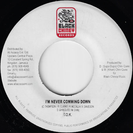Im Never Coming Down / The System