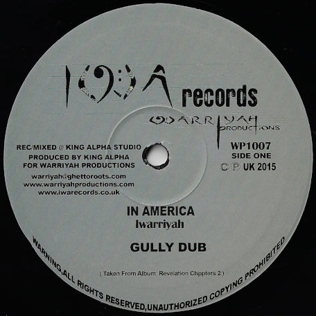 In America / Gully Dub / Wonderfull Counselor / Wonderfull Dub