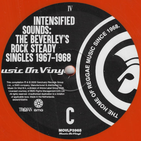 Intensified Sounds: Beverley's Rocksteady Singles 1967 - 1968