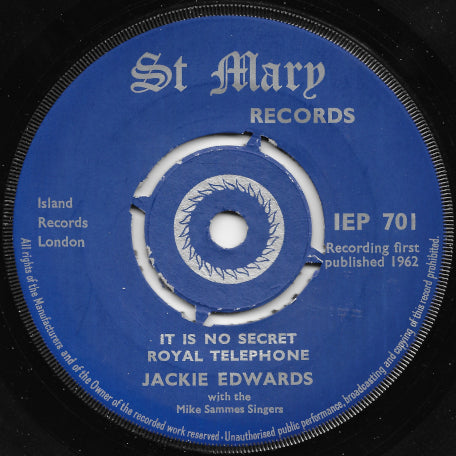 SACRED SONGS EP Its No Secret / Royal Telephone / Love Lifted Me / In The Garden