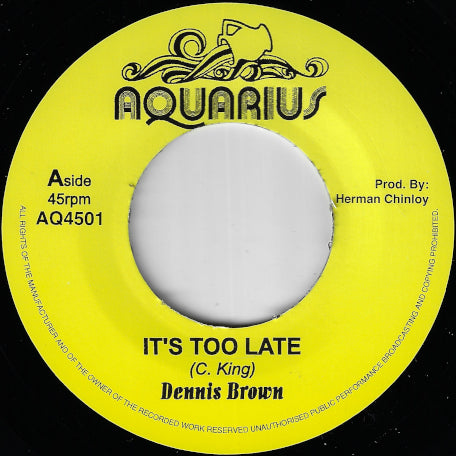 Its Too Late / Mix 2