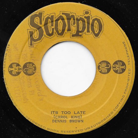 It's Too Late / Sabata