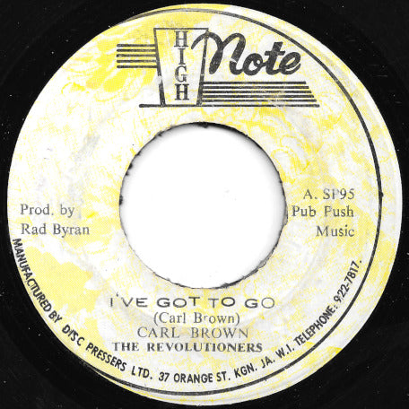 Ive Got To Go / Dubwise