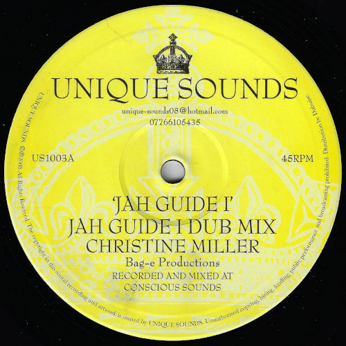 Jah Guide I / Jah Guide I Dub Mix / Jah Guide I / Jah Guide I Dub Mix