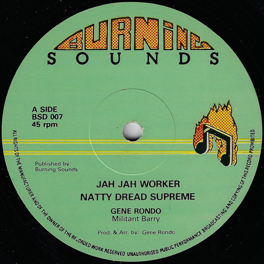 Jah Jah Worker / Natty Dread Supreme / Africa Is My Home / Sound Call Africa