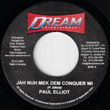 Jah Nuh Mek Dem Conquer Wi / Revolution Riddim