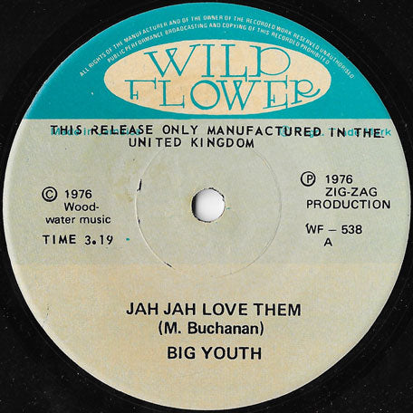 Jah Jah Love Them / In The Oven Baking