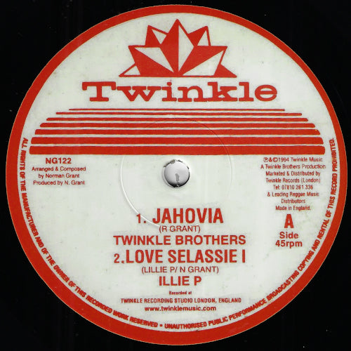 Jahovia / Love Selassie I / Dub Version