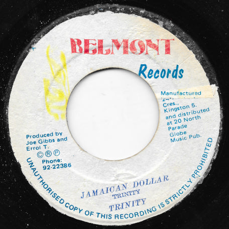 Jamaican Dollar / Dollars And Cents