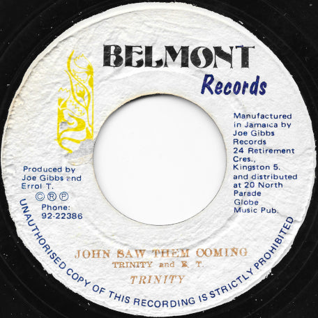 John Saw Them Coming / Roots Kunta Kinte