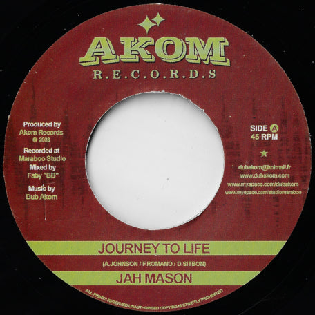 Journey To Life / Mr Babylon