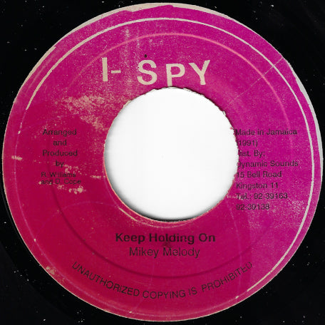 Keep Holding On / Ver