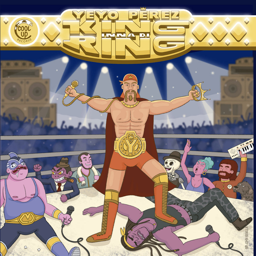King Inna Di Ring / Dub / Ver / Burning In Flames / Sax Ver / Ver