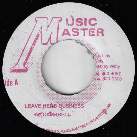 Leave Herb Business / Ver