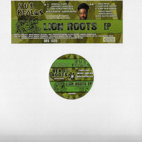 LION ROOTS EP Itopia Yant / Ancient Land Dub / Repatriation Dub / Whappen / Lion Dub Chant / Lion Dub Horns