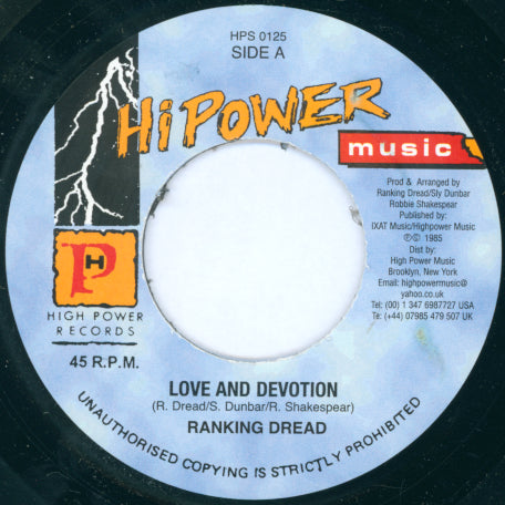 Love And Devotion / Love And Devotion Dub