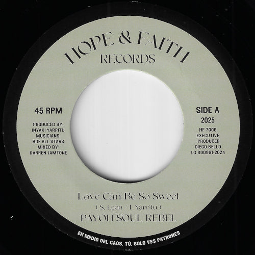 Love Can Be So Sweet / So Sour Dub