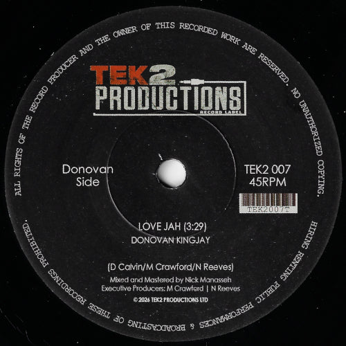 Love Jah / Crash Like Thunder Horns