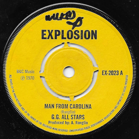 Man From Carolina / Gold On Your Dress
