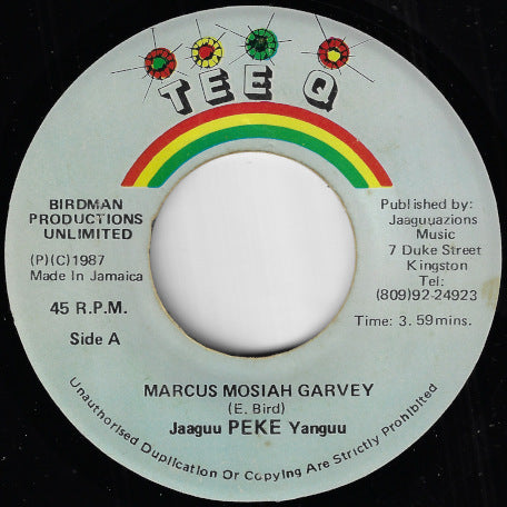 Marcus Mosiah Garvey / Ver