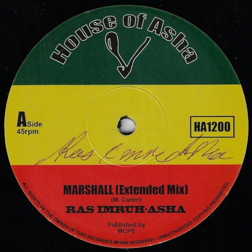 Marshall (Extended Mix) / Warrior Style
