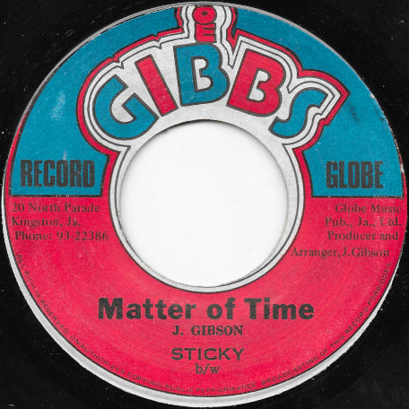 Matter Of Time / B 1444 Ver