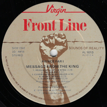 Message From The King