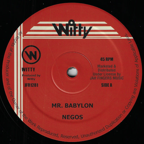 Mr Babylon / Ver