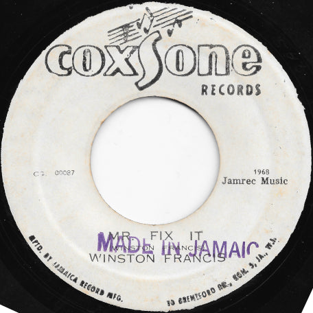 Mr Fix It / Fixing Ver