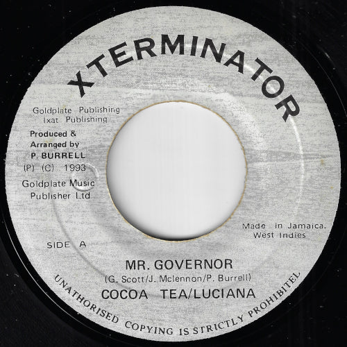 Mr Governor / Ver