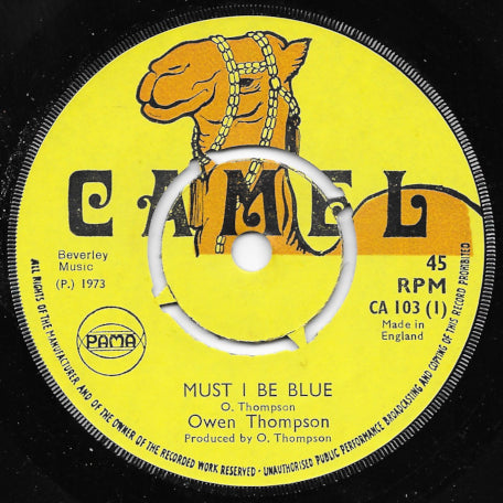 Must I Be Blue / Blue Version