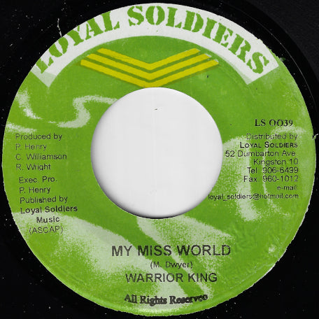 My Miss World / Black Shade Rhythm