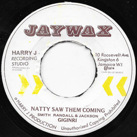 Natty Saw Them Coming / Ver