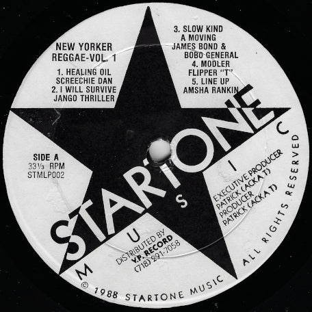 New Yorker Reggae Vol 1