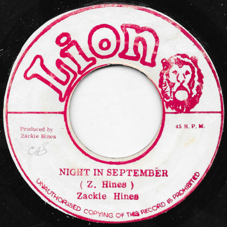 Night In September / Ver