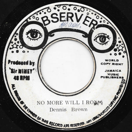No More Will I Roam / Coming Home