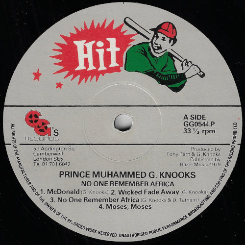 No One Remember Africa