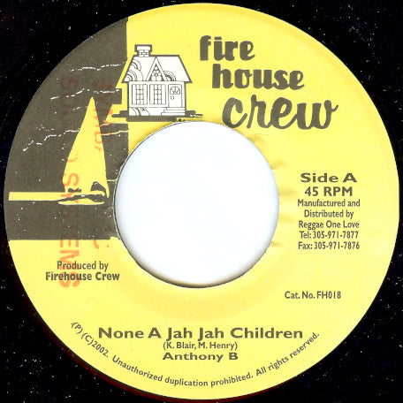 None A Jah Jah Children / Hold Up Yuh Hand Dem