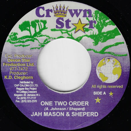 One Two Order / Its Serious