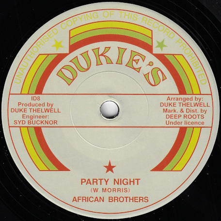 Party Night / Delamere Ave Rock