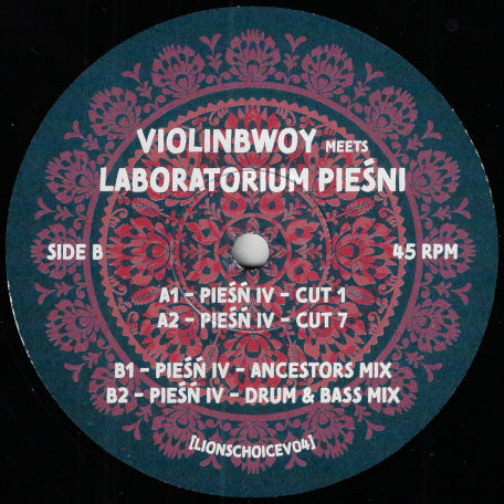 Piesn IV (Cut 1) / Piesn IV (Cut 2) / Piesn IV Ancestors Mix / Piesn IV (Drum And Bass Mix)