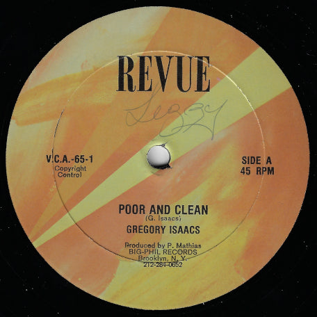 Poor And Clean / Dubwise
