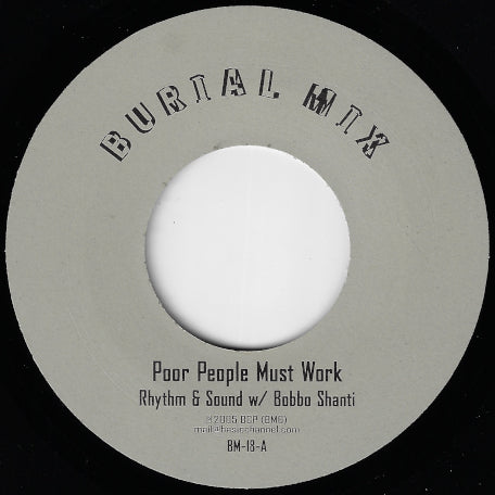 Poor People Must Work / Boss man
