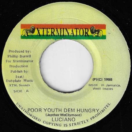 Poor Youth Dem Hungry / Ver