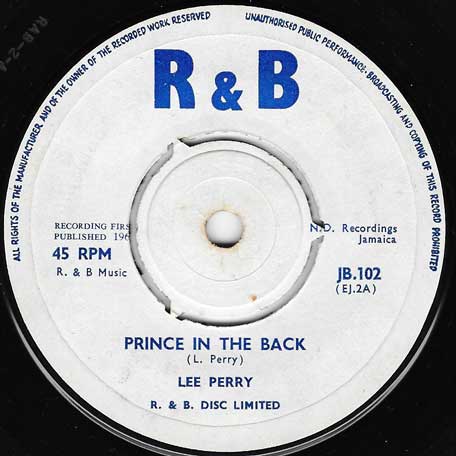 Prince In The Back / Dont Copy