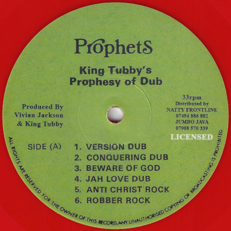 King Tubby's Prophecy Of Dub
